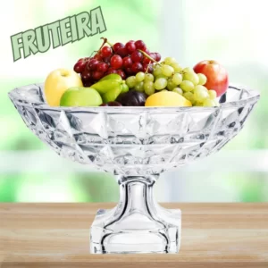 Fruteira de Mesa de Vidro Haus Concept - Redonda Pavillion Transparente